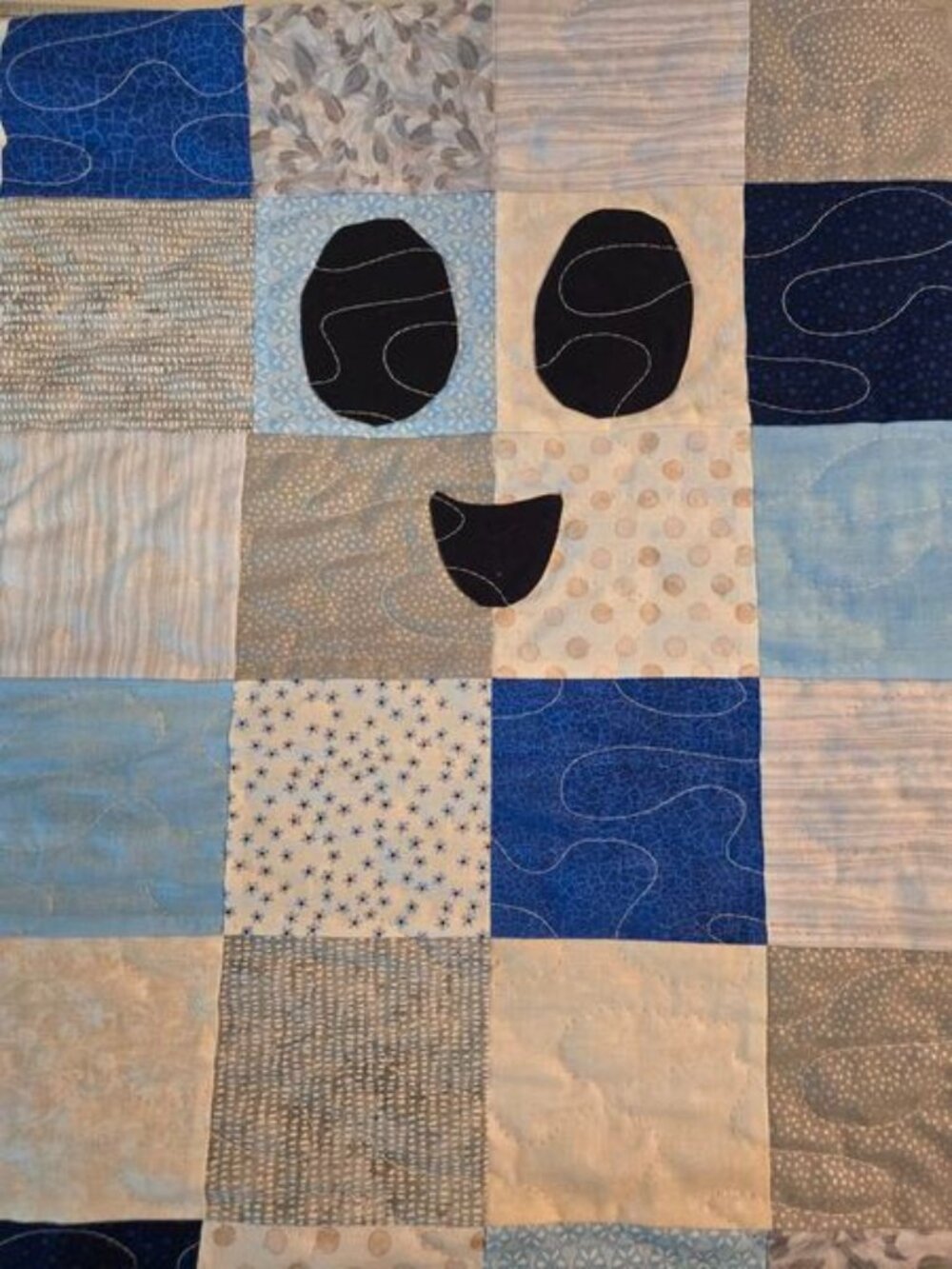 SMALL Quilt Kit The Little Ghost Who Was a Quilt Kit 5" Charm Square precut
